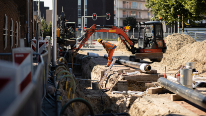 aanleg aardgasvrij warmtenet amersfoort
